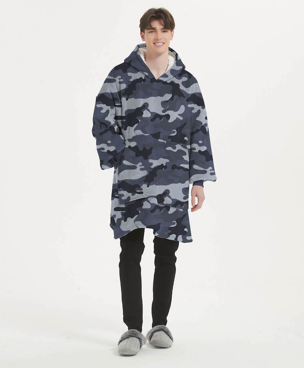 GoHuntHoodie - Oversized Sherpa Heated Hoodie